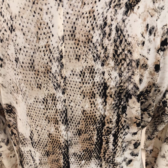 H Halston Jet Set Rushed Side Drape Dress - Picture 6 of 7